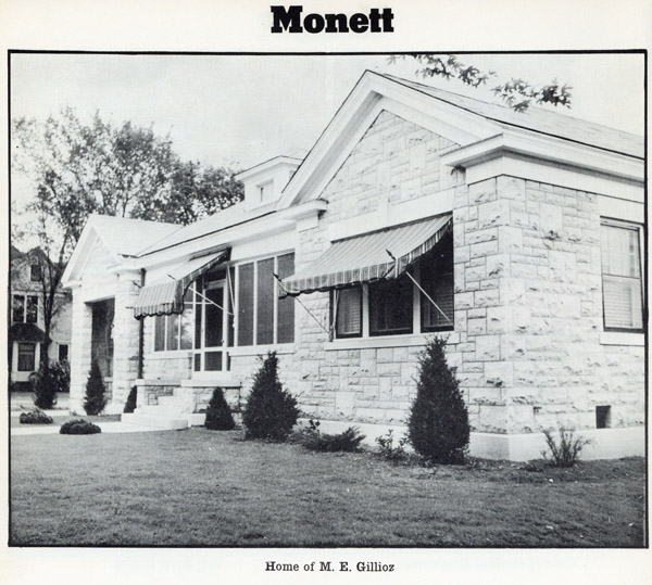 Gillioz home monett 1937